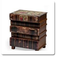ANTIQUED STACKED H56 x W46 x D32 CM
