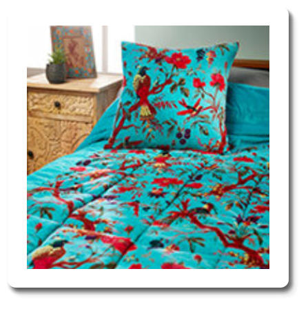Bird of paradise quilt 200 x 220 CM