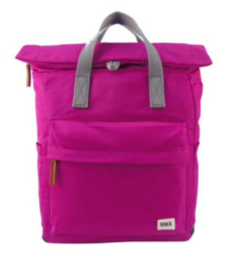 ROKA roll-top backpack.